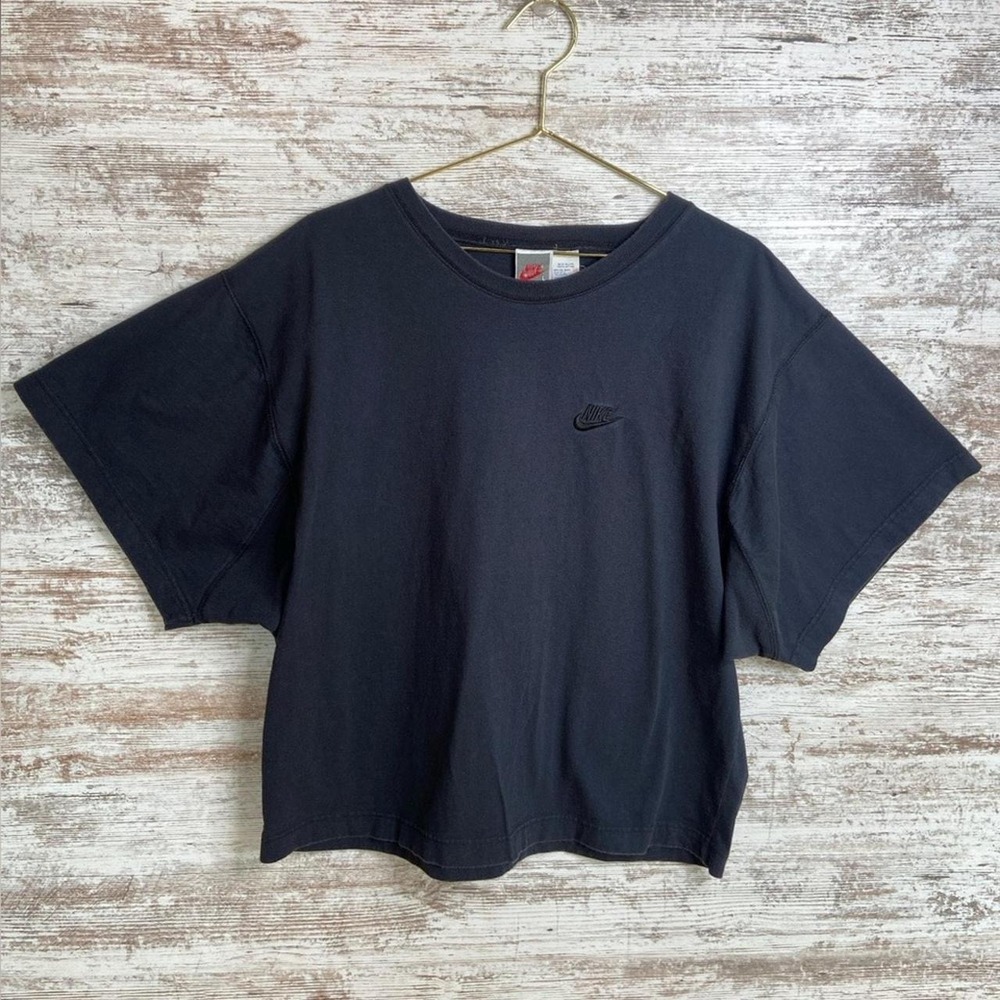Vintage 90s Nike T-shirt Boxy fit Black Large Excellent condition